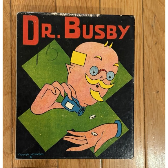 Milton Bradley Other - Dr. Busby Card Game Milton Bardley‎ 1905 Super Rare Great Condition